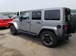 2014 Jeep Wrangler Unlimited Sahara Серебряный vin: 1C4BJWEG5EL220710