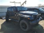 2014 Jeep Wrangler Unlimited Sahara Black vin: 1C4BJWEG5EL305269