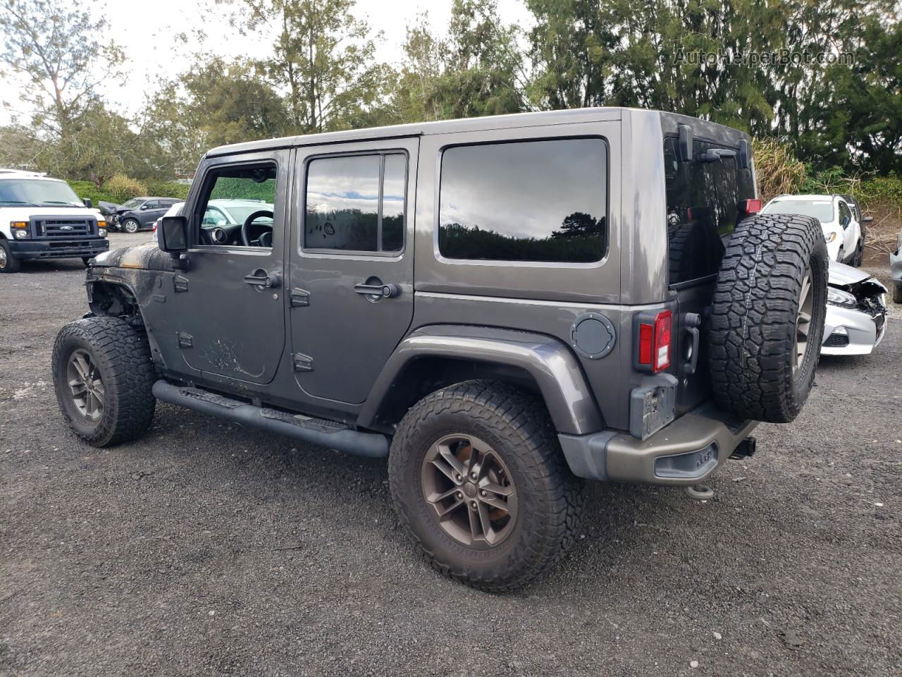 2017 Jeep Wrangler Unlimited Sahara Charcoal vin: 1C4BJWEG5HL541280