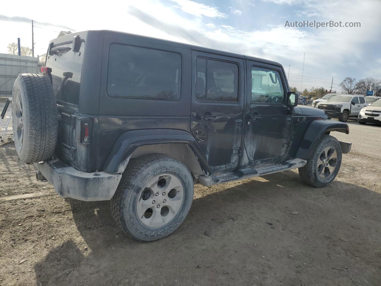 2017 Jeep Wrangler Unlimited Sahara Charcoal vin: 1C4BJWEG5HL564221