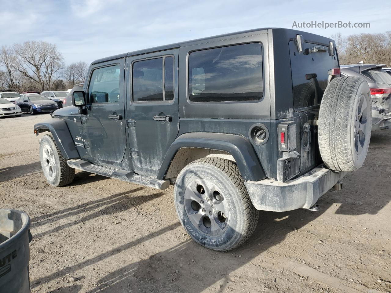 2017 Jeep Wrangler Unlimited Sahara Charcoal vin: 1C4BJWEG5HL564221