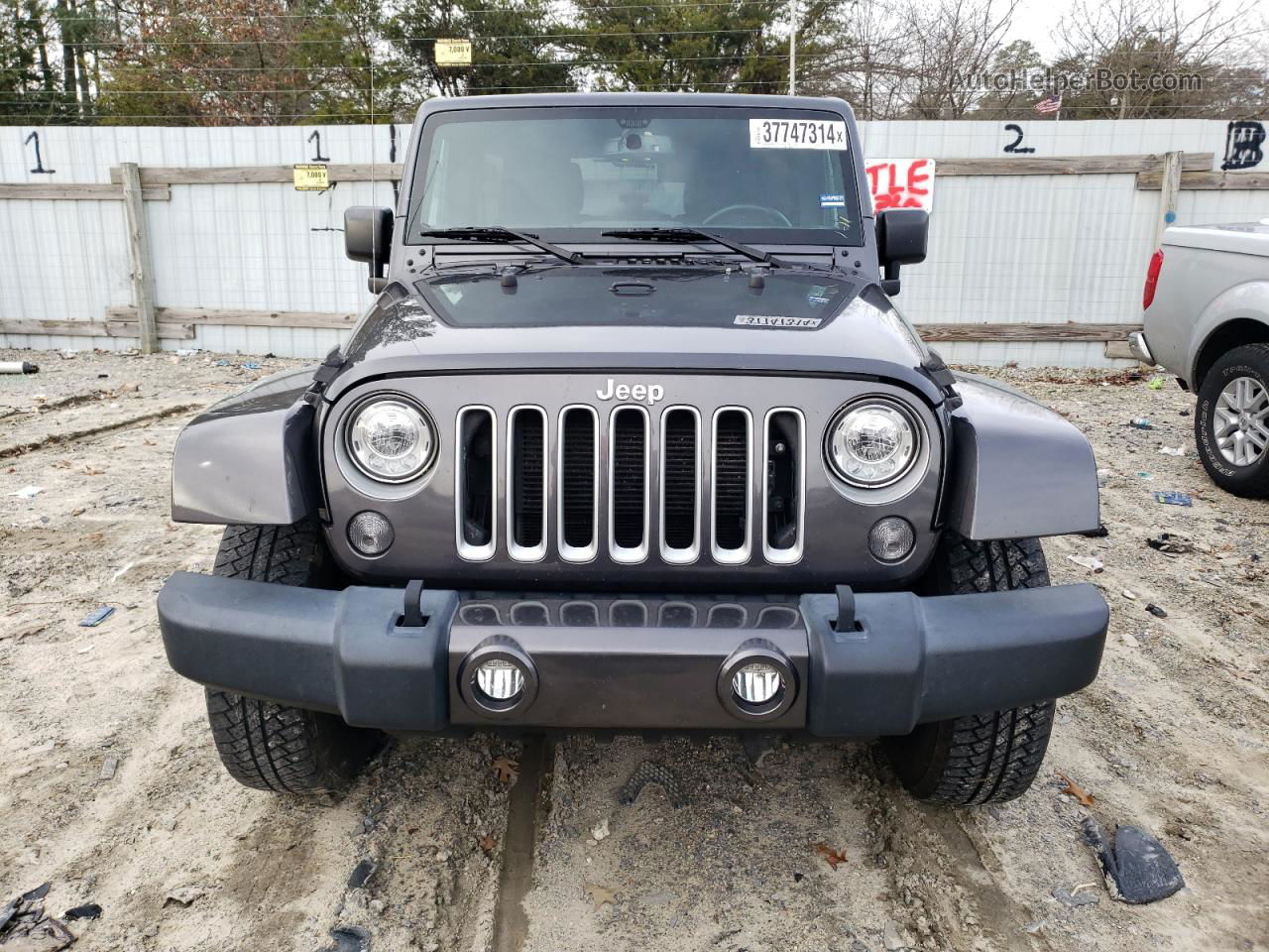 2017 Jeep Wrangler Unlimited Sahara Black vin: 1C4BJWEG5HL684763