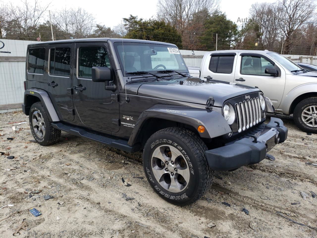 2017 Jeep Wrangler Unlimited Sahara Black vin: 1C4BJWEG5HL684763