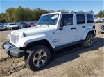 2017 Jeep Wrangler Unlimited Sahara White vin: 1C4BJWEG5HL698789