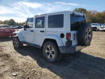 2017 Jeep Wrangler Unlimited Sahara White vin: 1C4BJWEG5HL698789