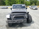 2014 Jeep Wrangler Unlimited Sahara Gray vin: 1C4BJWEG6EL141269