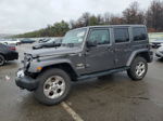 2014 Jeep Wrangler Unlimited Sahara Gray vin: 1C4BJWEG6EL239945