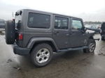 2014 Jeep Wrangler Unlimited Sahara Gray vin: 1C4BJWEG6EL239945