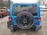 2014 Jeep Wrangler Unlimited Sahara Blue vin: 1C4BJWEG6EL261931