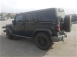 2014 Jeep Wrangler Unlimited Sahara Black vin: 1C4BJWEG6EL293956