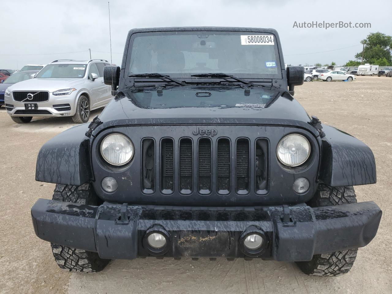 2014 Jeep Wrangler Unlimited Sahara Черный vin: 1C4BJWEG6EL325580