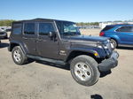 2014 Jeep Wrangler Unlimited Sahara Gray vin: 1C4BJWEG7EL169288