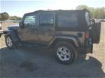 2014 Jeep Wrangler Unlimited Sahara Gray vin: 1C4BJWEG7EL169288