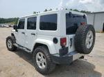 2014 Jeep Wrangler Unlimited Sahara White vin: 1C4BJWEG7EL195793