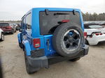 2014 Jeep Wrangler Unlimited Sahara Blue vin: 1C4BJWEG7EL246273