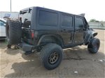 2014 Jeep Wrangler Unlimited Sahara Черный vin: 1C4BJWEG7EL262201