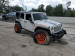 2014 Jeep Wrangler Unlimited Sahara White vin: 1C4BJWEG7EL310733