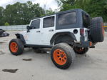 2014 Jeep Wrangler Unlimited Sahara White vin: 1C4BJWEG7EL310733