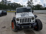 2014 Jeep Wrangler Unlimited Sahara White vin: 1C4BJWEG7EL310733