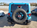 2017 Jeep Wrangler Unlimited Sahara Blue vin: 1C4BJWEG7HL597351