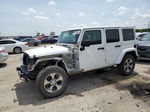 2017 Jeep Wrangler Unlimited Sahara White vin: 1C4BJWEG7HL728567