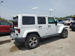 2017 Jeep Wrangler Unlimited Sahara White vin: 1C4BJWEG7HL728567