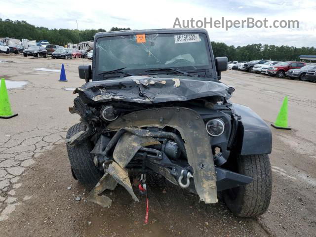 2014 Jeep Wrangler Unlimited Sahara Black vin: 1C4BJWEG8EL186522