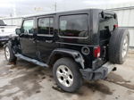 2014 Jeep Wrangler Unlimited Sahara Black vin: 1C4BJWEG9EL128208