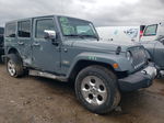 2014 Jeep Wrangler Unlimited Sahara Gray vin: 1C4BJWEG9EL273278