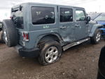 2014 Jeep Wrangler Unlimited Sahara Gray vin: 1C4BJWEG9EL273278