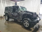 2014 Jeep Wrangler Unlimited Sahara Gray vin: 1C4BJWEG9EL292056