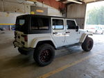 2014 Jeep Wrangler Unlimited Sahara White vin: 1C4BJWEG9EL295538