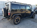 2014 Jeep Wrangler Unlimited Sahara Black vin: 1C4BJWEGXEL150170