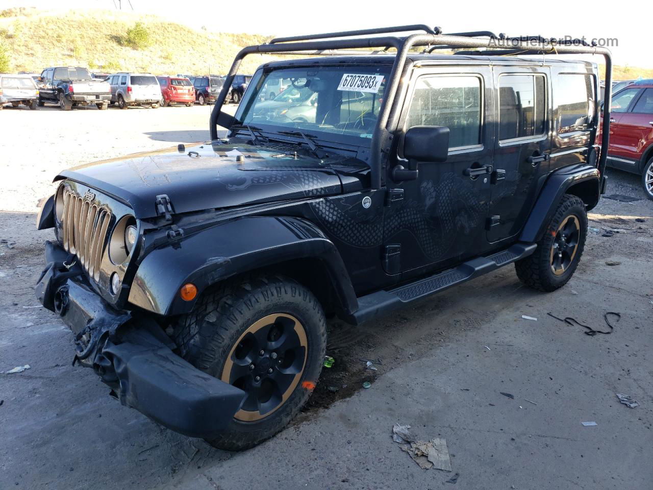 2014 Jeep Wrangler Unlimited Sahara Black vin: 1C4BJWEGXEL150170