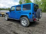 2014 Jeep Wrangler Unlimited Sahara Синий vin: 1C4BJWEGXEL247840