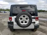 2014 Jeep Wrangler Unlimited Sahara White vin: 1C4BJWEGXEL306188