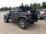 2017 Jeep Wrangler Unlimited Sahara Black vin: 1C4BJWEGXHL575523