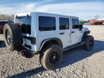 2017 Jeep Wrangler Unlimited Sahara White vin: 1C4BJWEGXHL748733