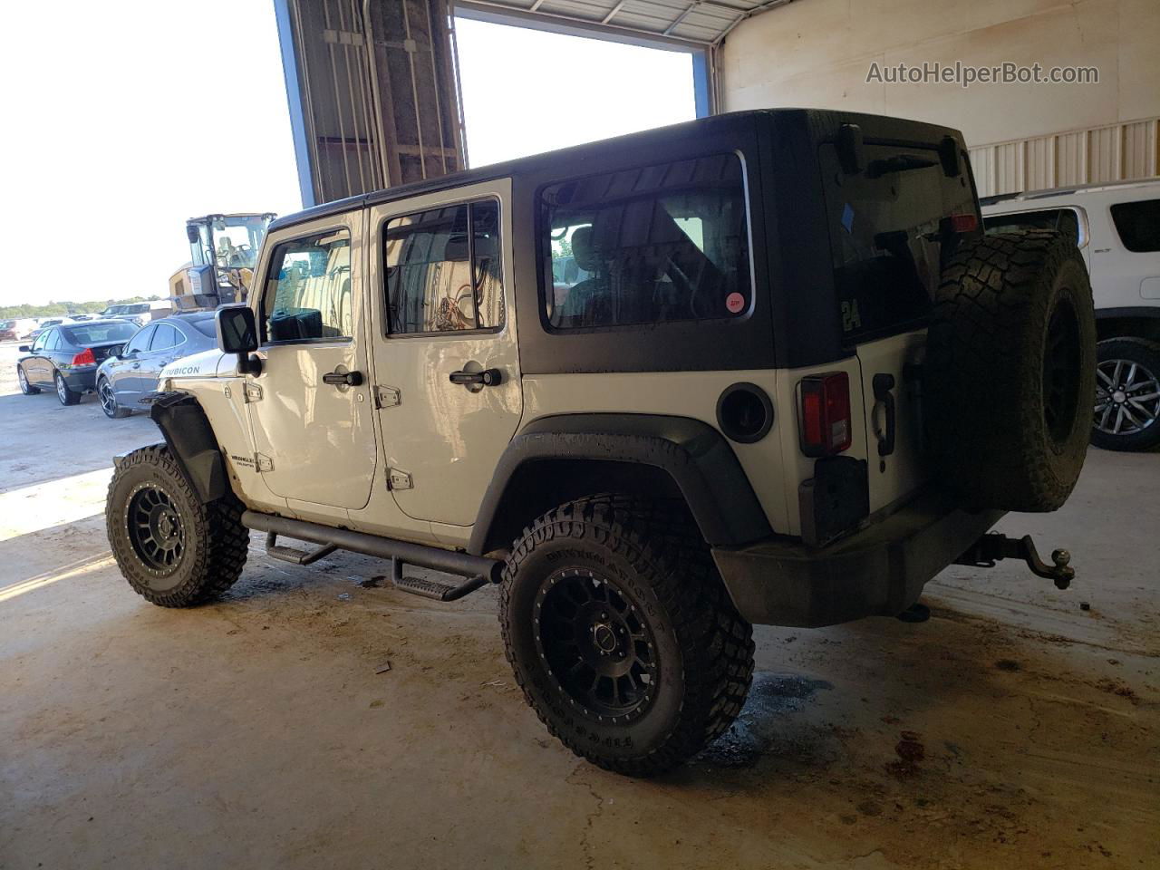 2017 Jeep Wrangler Unlimited Rubicon White vin: 1C4BJWFG0HL506905