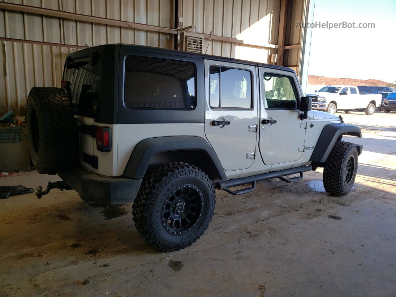 2017 Jeep Wrangler Unlimited Rubicon White vin: 1C4BJWFG0HL506905