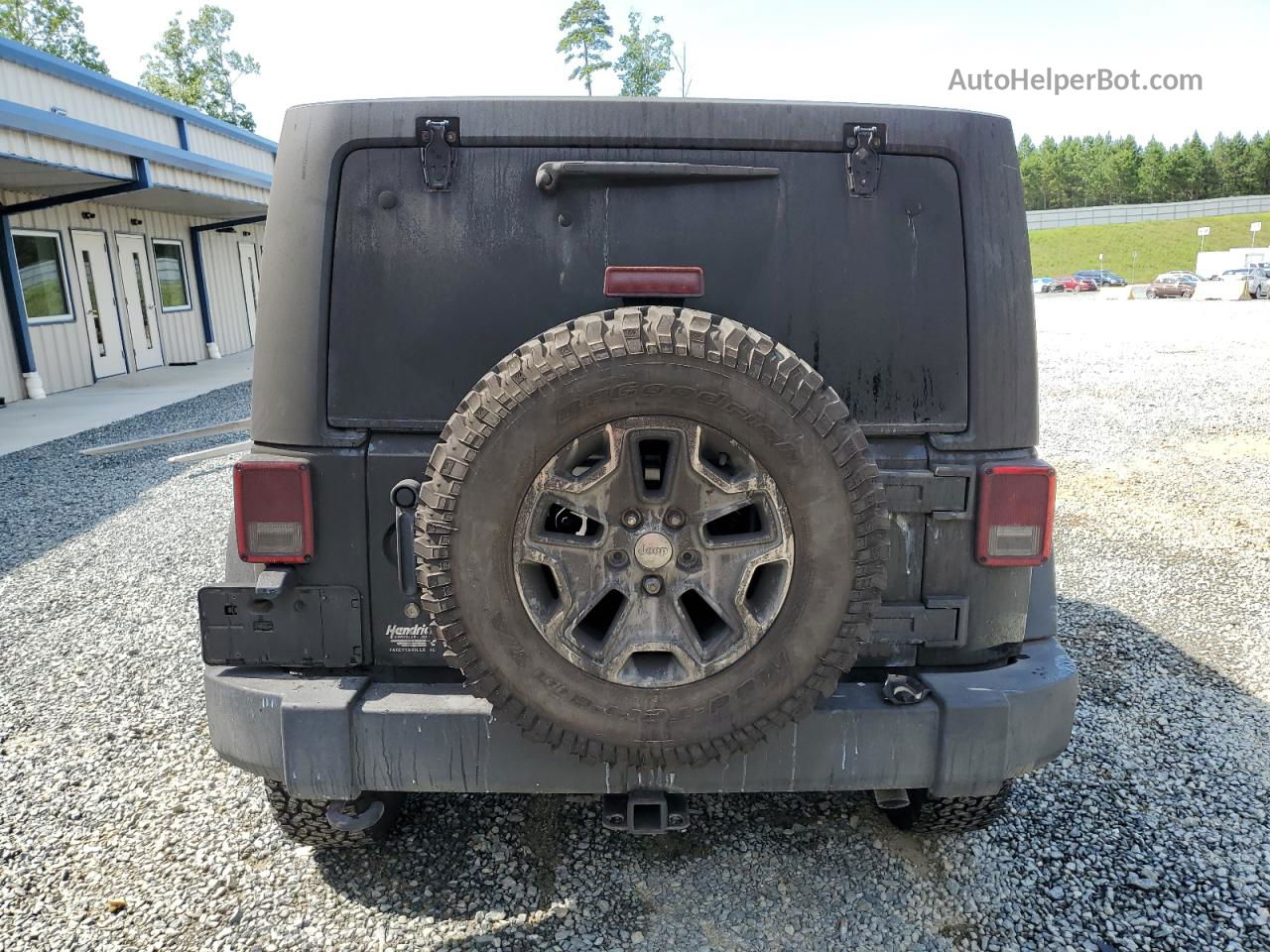 2017 Jeep Wrangler Unlimited Rubicon Black vin: 1C4BJWFG0HL507519