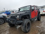 2014 Jeep Wrangler Unlimited Rubicon Red vin: 1C4BJWFG1EL274567