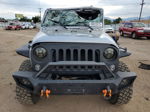 2014 Jeep Wrangler Unlimited Rubicon Silver vin: 1C4BJWFG3EL173482