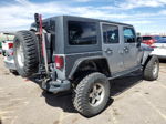 2014 Jeep Wrangler Unlimited Rubicon Silver vin: 1C4BJWFG4EL292027