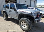 2014 Jeep Wrangler Unlimited Rubicon Silver vin: 1C4BJWFG4EL292027