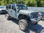 2014 Jeep Wrangler Unlimited Rubicon Gray vin: 1C4BJWFG5EL188937