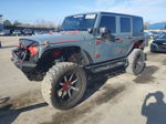 2014 Jeep Wrangler Unlimited Rubicon Серый vin: 1C4BJWFG5EL220527