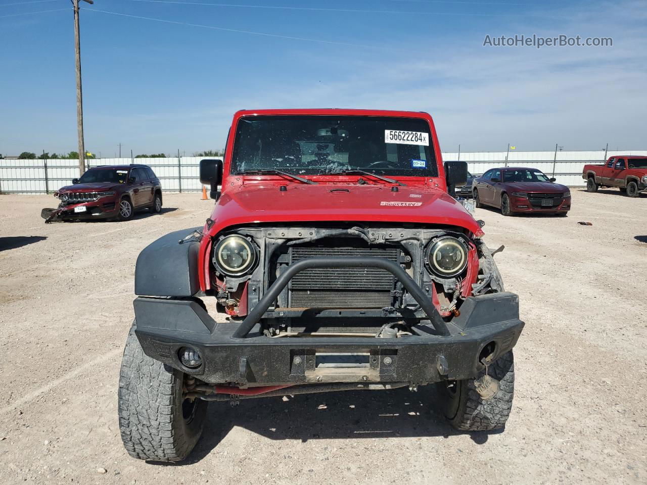 2014 Jeep Wrangler Unlimited Rubicon Red vin: 1C4BJWFG6EL285127