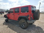 2014 Jeep Wrangler Unlimited Rubicon Red vin: 1C4BJWFG7EL151338