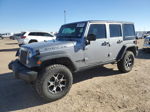 2014 Jeep Wrangler Unlimited Rubicon Silver vin: 1C4BJWFG7EL160296